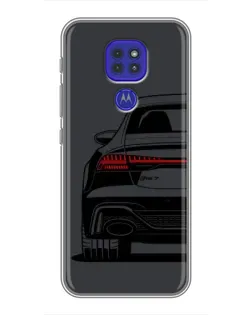 Чохол для Motorola MOTO G9 Play з картинкою «Задня частина Audi — арт»