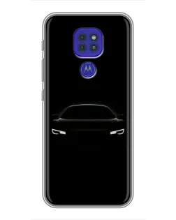 Чохол для Motorola MOTO G9 Play з картинкою «Погляд Audi у темряві»