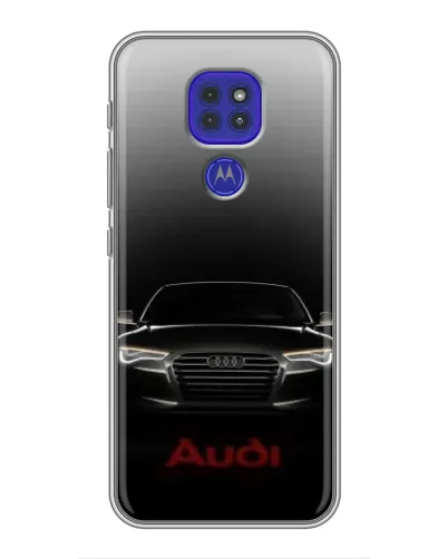 Чохол для Motorola MOTO G9 Play з картинкою «Audi — градієнтний контур» Чохол для Motorola MOTO G9 Play з картинкою «Audi — градієнтний контур»