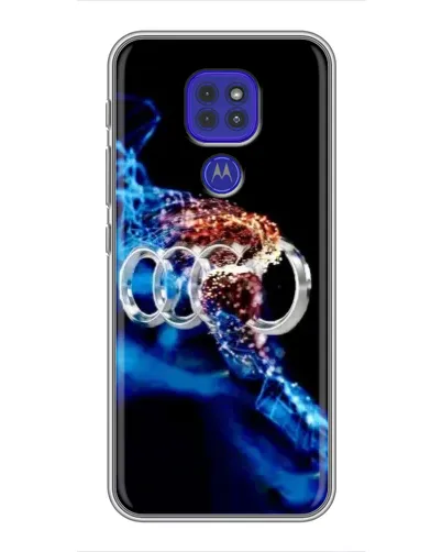Чохол для Motorola MOTO G9 Play з картинкою «Енергія лого Audi» Чохол для Motorola MOTO G9 Play з картинкою «Енергія лого Audi»