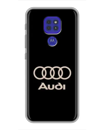 Чохол для Motorola MOTO G9 Play з картинкою «Audi — золотий логотип» Чохол для Motorola MOTO G9 Play з картинкою «Audi — золотий логотип»