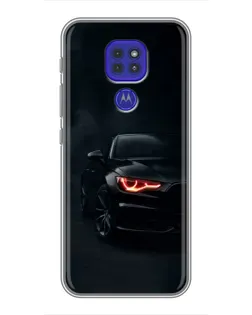 Чохол для Motorola MOTO G9 Play з картинкою «Audi — хижий погляд»