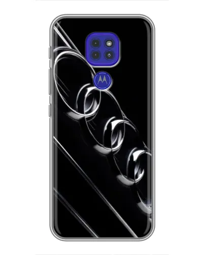Чохол для Motorola MOTO G9 Play з картинкою «Audi — абстрактні кільця» Чохол для Motorola MOTO G9 Play з картинкою «Audi — абстрактні кільця»