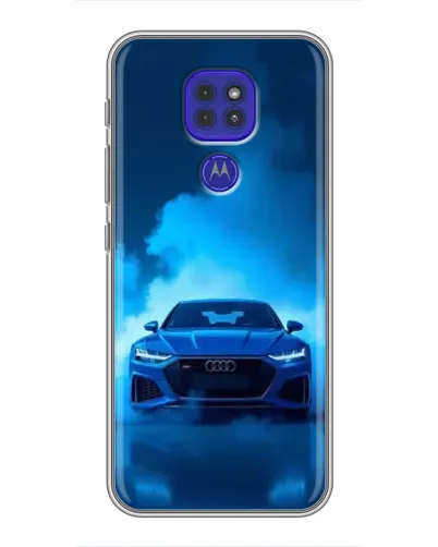 Чохол для Motorola MOTO G9 Play з картинкою «Audi — блакитна енергія» Чохол для Motorola MOTO G9 Play з картинкою «Audi — блакитна енергія»