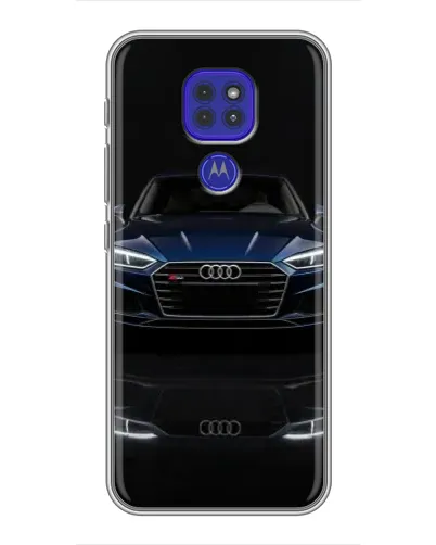 Чохол для Motorola MOTO G9 Play з картинкою «Audi — нічне відображення» Чохол для Motorola MOTO G9 Play з картинкою «Audi — нічне відображення»