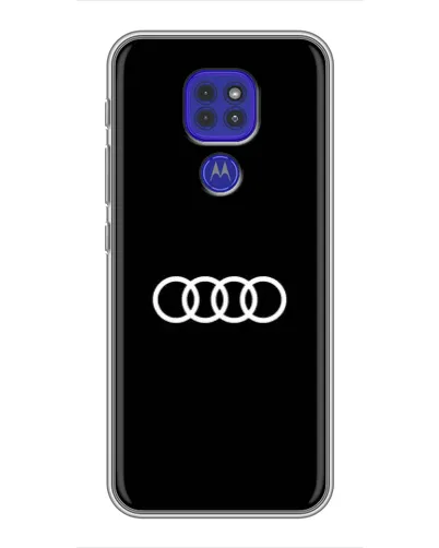 Чохол для Motorola MOTO G9 Play з картинкою «Audi White Logo» Чохол для Motorola MOTO G9 Play з картинкою «Audi White Logo»