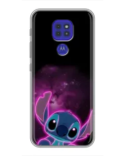 Чехол для Motorola MOTO G9 Play с картинкой «Неоновый Stitch» Чехол для Motorola MOTO G9 Play с картинкой «Неоновый Stitch»