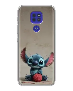 Чехол для Motorola MOTO G9 Play с картинкой «Стич на коричневом фоне» Чехол для Motorola MOTO G9 Play с картинкой «Стич на коричневом фоне»