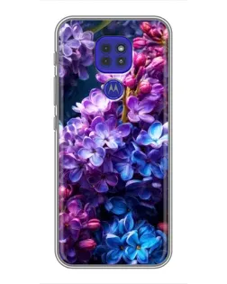 Чехол для Motorola MOTO G9 Play с картинкой «Сиреневый цвет»