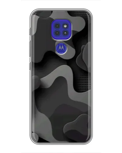 Чохол для Motorola MOTO G9 Play з картинкою «Темний абстрактний камуфляж» Чохол для Motorola MOTO G9 Play з картинкою «Темний абстрактний камуфляж»