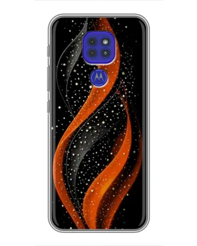 Чохол для Motorola MOTO G9 Play з картинкою «Вогняна зоряна хвиля» Чохол для Motorola MOTO G9 Play з картинкою «Вогняна зоряна хвиля»