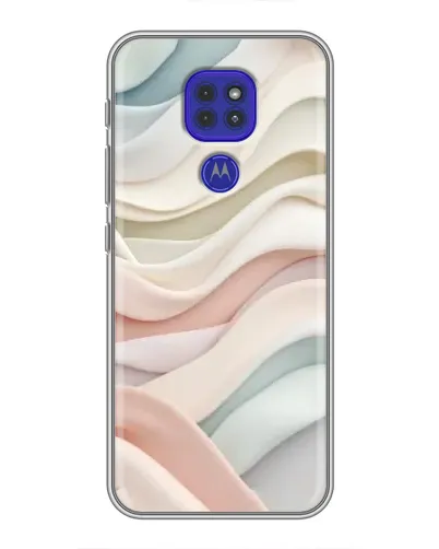 Чохол для Motorola MOTO G9 Play з картинкою «Пастельні ніжні хвилі» Чохол для Motorola MOTO G9 Play з картинкою «Пастельні ніжні хвилі»