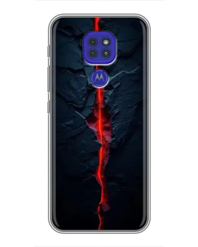 Чохол для Motorola MOTO G9 Play з картинкою «Червона лавова тріщина» Чохол для Motorola MOTO G9 Play з картинкою «Червона лавова тріщина»