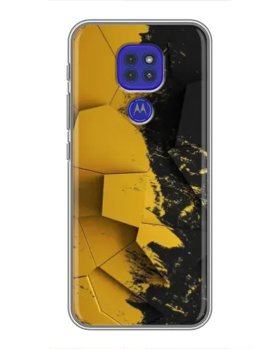 Чохол для Motorola MOTO G9 Play з картинкою «Золоті уламки геометрії» Чохол для Motorola MOTO G9 Play з картинкою «Золоті уламки геометрії»