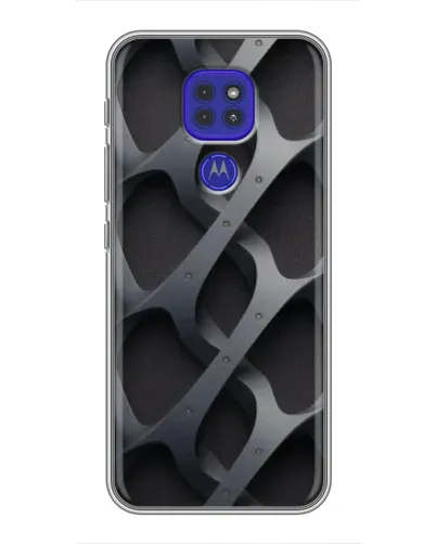 Чохол для Motorola MOTO G9 Play з картинкою «Об'ємне сіре плетіння» Чохол для Motorola MOTO G9 Play з картинкою «Об'ємне сіре плетіння»