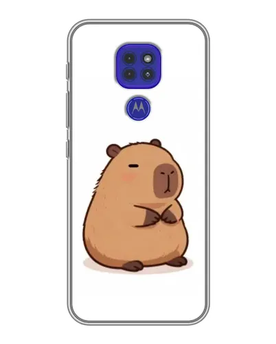 Чехол для Motorola MOTO G9 Play с картинкой «Толстенькая капибара» Чехол для Motorola MOTO G9 Play с картинкой «Толстенькая капибара»