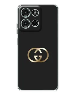Чехол для Motorola Moto G96 5G с картинкой «Минимализм Gucci»