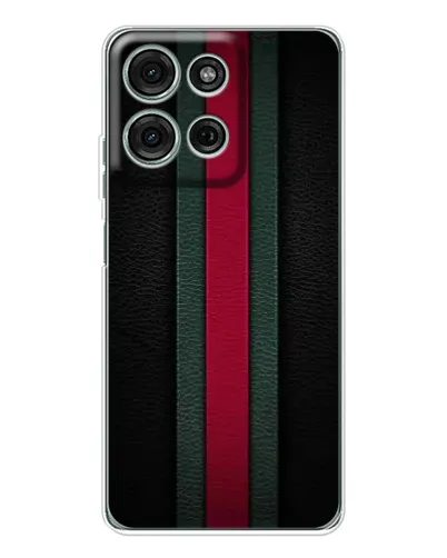 Чехол для Motorola Moto G96 5G с картинкой «Gucci — неоновая линия»