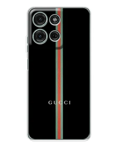 Чехол для Motorola Moto G96 5G с картинкой «Gucci — строгая линия» Чехол для Motorola Moto G96 5G с картинкой «Gucci — строгая линия»