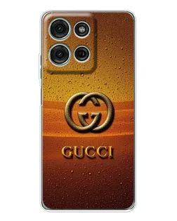 Чехол для Motorola Moto G96 5G с картинкой «Gucci — солнечный градиент»