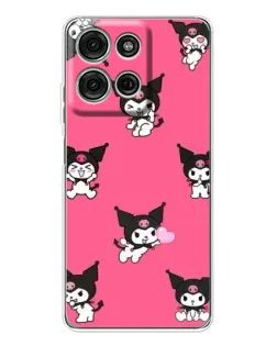 Чохол для Motorola Moto G96 5G з картинкою «Патерн з Куромі» Чохол для Motorola Moto G96 5G з картинкою «Патерн з Куромі»