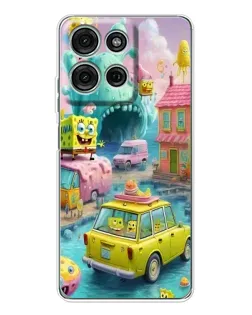 Чохол для Motorola Moto G96 5G з картинкою «Монстр-трак пригоди»
