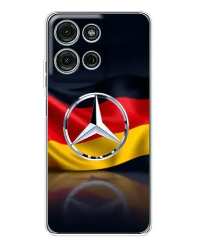 Чехол для Motorola Moto G96 5G с картинкой «Mercedes — флаг Германии» Чехол для Motorola Moto G96 5G с картинкой «Mercedes — флаг Германии»