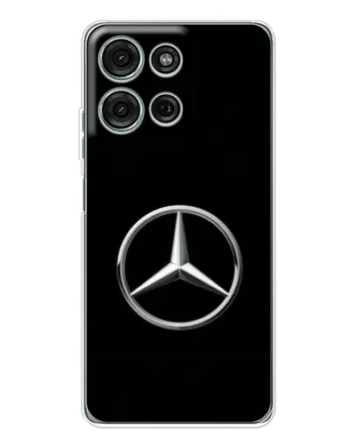 Чехол для Motorola Moto G96 5G с картинкой «Mercedes классический лого» Чехол для Motorola Moto G96 5G с картинкой «Mercedes классический лого»