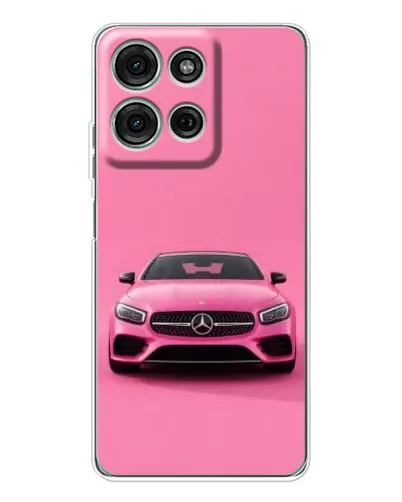 Чехол для Motorola Moto G96 5G с картинкой «Розовый Mercedes AMG» Чехол для Motorola Moto G96 5G с картинкой «Розовый Mercedes AMG»