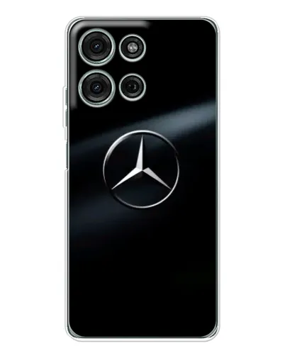 Чехол для Motorola Moto G96 5G с картинкой «Mercedes на металле» Чехол для Motorola Moto G96 5G с картинкой «Mercedes на металле»