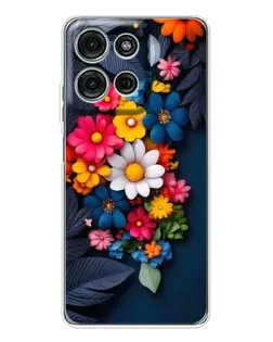Чехол для Motorola Moto G96 5G с картинкой «Цветочная феерия» Чехол для Motorola Moto G96 5G с картинкой «Цветочная феерия»