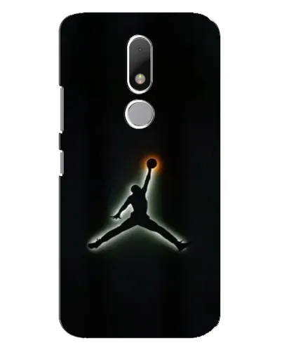 Чехол для Motorola Moto M с картинкой «Jordan Gradient Logo»