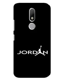 Чехол для Motorola Moto M с картинкой «Jordan White Logo»