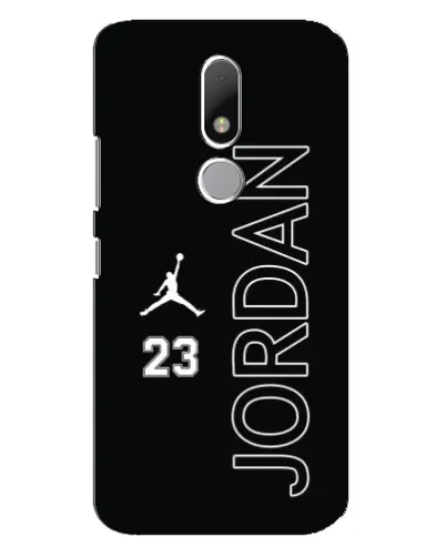 Чехол для Motorola Moto M с картинкой «Jordan Vertical»