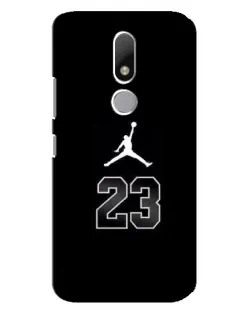Чехол для Motorola Moto M с картинкой «Jordan Flight 23»