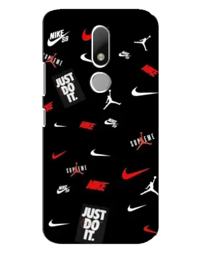 Чехол для Motorola Moto M с картинкой «Nike Mix Pattern»