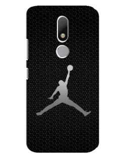 Чехол для Motorola Moto M с картинкой «Jordan Dark Carbon»