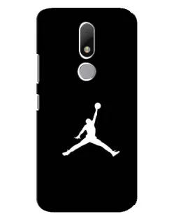 Чехол для Motorola Moto M с картинкой «Jordan Silhouette»