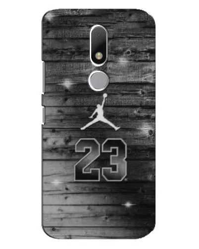 Чехол для Motorola Moto M с картинкой «Jordan Carbon 23»