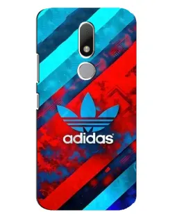Чехол для Motorola Moto M с картинкой «Абстракция Adidas»