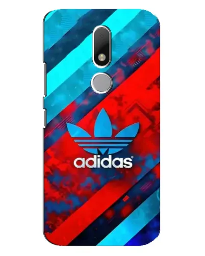 Чехол для Motorola Moto M с картинкой «Абстракция Adidas»