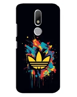 Чехол для Motorola Moto M с картинкой «Adidas Splash»