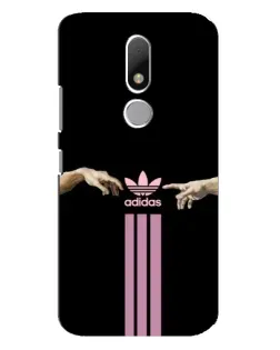 Чехол для Motorola Moto M с картинкой «Adidas Hands»