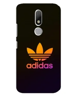 Чехол для Motorola Moto M с картинкой «Градиент Adidas»