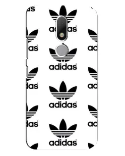Чехол для Motorola Moto M с картинкой «Adidas Pattern»