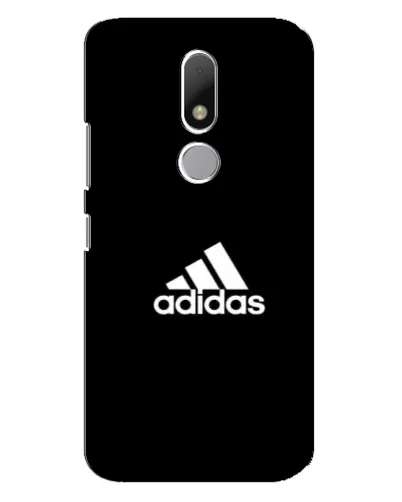Чехол для Motorola Moto M с картинкой «Черная классика Adidas»