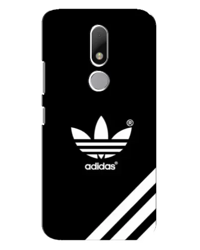 Чехол для Motorola Moto M с картинкой «Adidas с диагональными полосами»