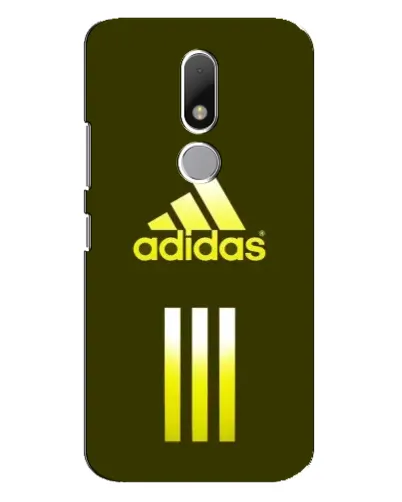 Чехол для Motorola Moto M с картинкой «Оливковый градиент Adidas»