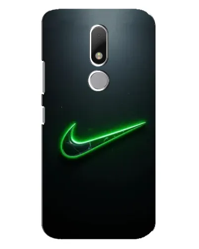 Чехол для Motorola Moto M с картинкой «Неоновый контур Nike» Чехол для Motorola Moto M с картинкой «Неоновый контур Nike»