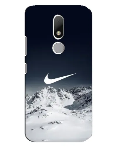 Чехол для Motorola Moto M с картинкой «Nike — зимние горы» Чехол для Motorola Moto M с картинкой «Nike — зимние горы»